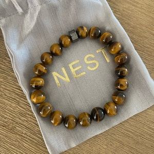 Nest Tigers Eye Stretch Bracelet